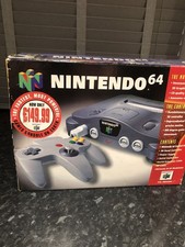 Nintendo n64 boxed for sale  NOTTINGHAM
