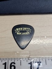 Autêntica palheta de guitarra JON BON JOVI 1988 New Jersey Tour Signature comprar usado  Enviando para Brazil