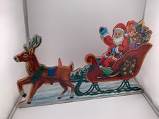Vintage wooden christmas for sale  Warwick
