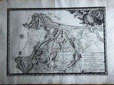 Usado, Napoli Baia Bacoli Golfo Di Pozzuoli Carta Geografica Filippo Morghen 1772 comprar usado  Enviando para Brazil