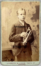 Cdv boy trumpet for sale  CHESTERFIELD