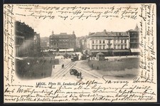 Old postcard liège d'occasion  Expédié en Belgium
