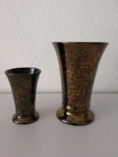 Vase rund metallic gebraucht kaufen  Deutschland