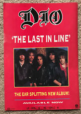 DIO - THE LAST IN LINE 1984 full page UK magazine ad comprar usado  Enviando para Brazil