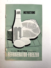 Maytag instructions refridgera for sale  Matthews