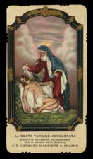 Santino holy card usato  Ragusa