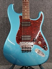 Guitarra elétrica Fender México Stratocaster Lake Placid azul corpo sólido comprar usado  Enviando para Brazil