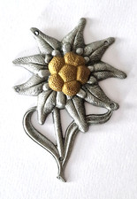 Kappenabzeichen edelweiss feld gebraucht kaufen  Eisenhüttenstadt