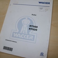 Wacker rt560 rt820 for sale  Portland