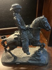 Stone sculpture cowboy for sale  Miami