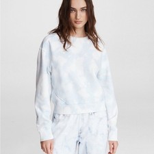 Moletom Rag & Bone City Tie Dye Terry azul gola redonda suéter pulôver tamanho P comprar usado  Enviando para Brazil