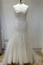 lace fishtail wedding dress for sale  COLCHESTER