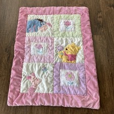 Cobertor de edredom Disney Baby Winnie the Pooh flor de leitão rosa berço comprar usado  Enviando para Brazil