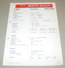 Datenblatt einstellwerte moto gebraucht kaufen  Jever