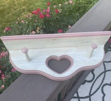 Painted wooden heart for sale  Logan