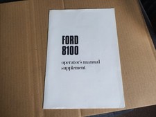 Ford 8100 tractor for sale  LOUTH