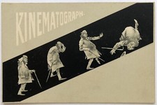 Cartolina pubblicitaria cinema usato  Roma