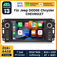 Carplay jeep dodge gebraucht kaufen  Buttstädt