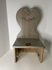 Cadeira vintage criança crianças madeira maciça menino menina comprar usado  Enviando para Brazil