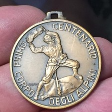 Medaglia alpini primo usato  San Pietro di Morubio