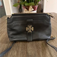 UEC Skórzana torba z łańcuszkiem wiązana crossbody Tory Burch, używany na sprzedaż  Wysyłka do Poland