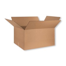 Pacote com 25 caixas de transporte de papelão ondulado 14x8x8" ECT-32 caixas de embalagem Kraft comprar usado  Enviando para Brazil