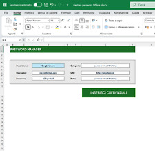 Gestore password utente usato  Milano