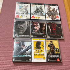 PS2 PS3 PSP Metal Gear Solid 2 3 4 V Phantom Pain Rise Peacewalker Ops conjunto de 9 comprar usado  Enviando para Brazil