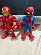 Spiderman ironman playskool for sale  ISLEWORTH