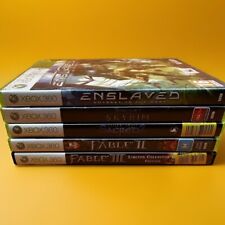 Usado, Pacote com 5 XBox 360 Fantasy - Fable 2,3 Skyrim, Sacred 2, Enslaved comprar usado  Enviando para Brazil