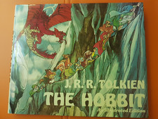 J.R.R. TOLKIEN  THE HOBBIT An Illustrated Edition HBdj  MOVIE  A.Rankin & J.Bass, usado comprar usado  Enviando para Brazil