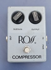 Pedal de efeitos compressor Ross original vintage década de 1970 sustentar sem reedição Dynacomp comprar usado  Enviando para Brazil