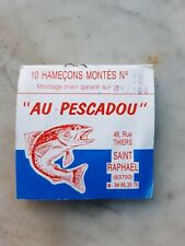 Pochette hameçons montés d'occasion  Étain