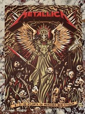 Pôster Metallica Atlanta GA 6/3/25 Mercedes Benz Stadium Dave Quiggle xx/900, usado comprar usado  Enviando para Brazil
