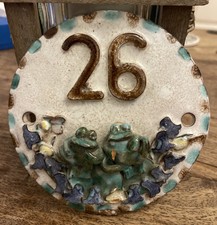 Frog house number for sale  WOODBRIDGE