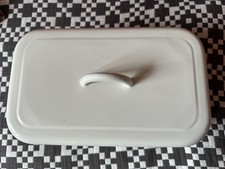White rectangular lidded for sale  LONDON