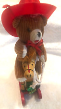 Large cowboy teddy for sale  Lawrence