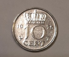Olanda centesimi 1975 usato  Olginate