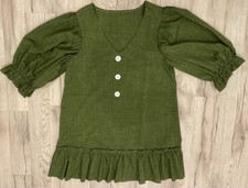 Damen kleid longbluse gebraucht kaufen  Mettlach