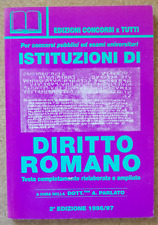 Libro istituzioni diritto usato  Ferrara