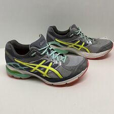Tênis de corrida feminino Asics Gel Pulse 7 (tamanho 10) cinza amarelo tênis de treinamento T5F6Q comprar usado  Enviando para Brazil