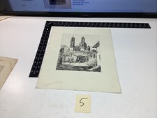 Art paper etching for sale  Pompano Beach