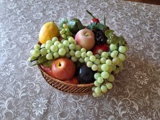 Basket artificial fruit for sale  BOGNOR REGIS