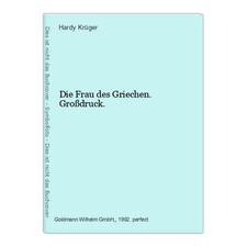 Frau griechen großdruck gebraucht kaufen  Buttenwiesen