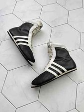Botas femininas Adidas vintage tipo boxe couro tamanho EUA 7,5 comprar usado  Enviando para Brazil