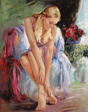 Igor Semeko- Original Giclée sobre Tela "Bella" comprar usado  Enviando para Brazil