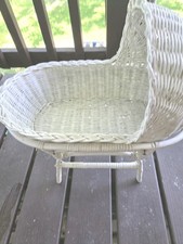 Vintage wicker wood for sale  Goshen