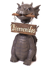 Jardín Dragón Bienvenida Dragón Jardín Exhibición Acento Decorativo 10 Pulgadas Alto segunda mano  Embacar hacia Mexico