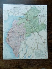 1884 county map for sale  HASTINGS