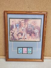 Framed postage art for sale  Macon